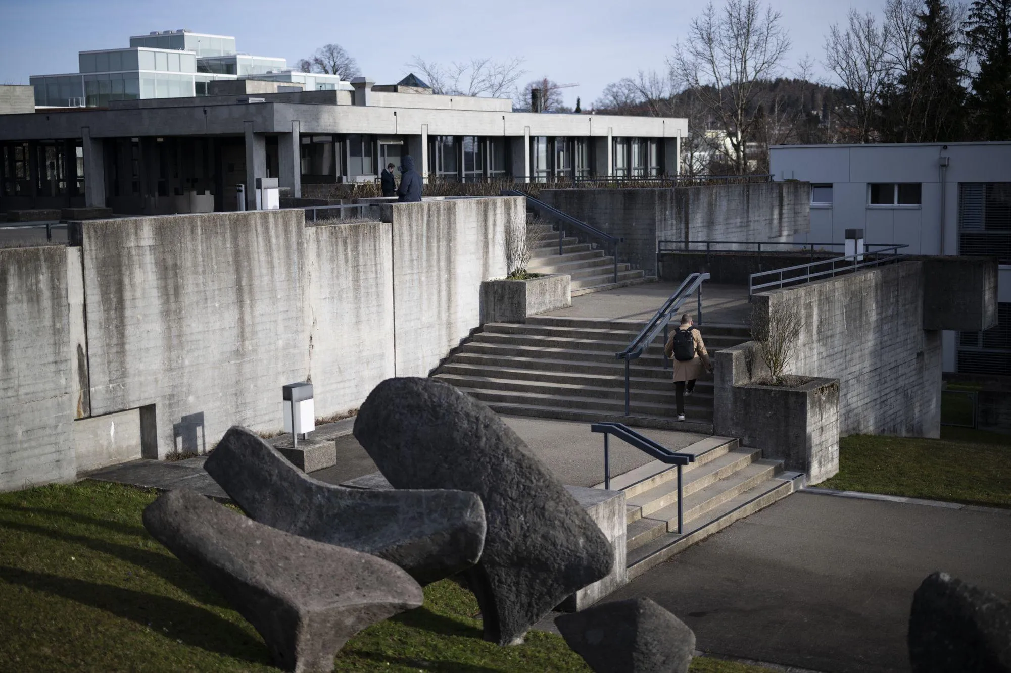 Aufgefallen in St. Gallen: Kunst am Bau